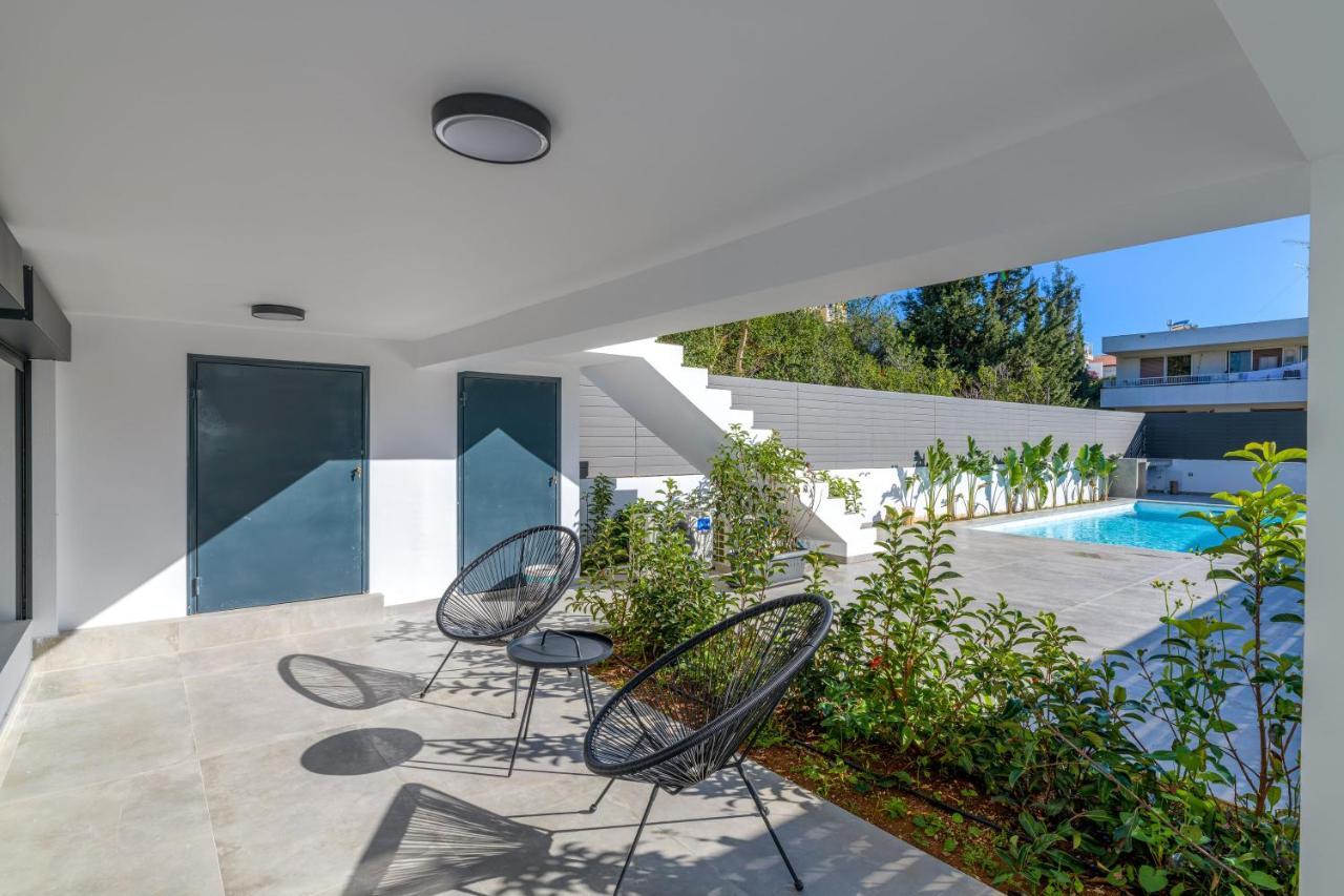 Pool Voula Apartment Close To Kavouri Beach By Cielo Homes Aten Exteriör bild