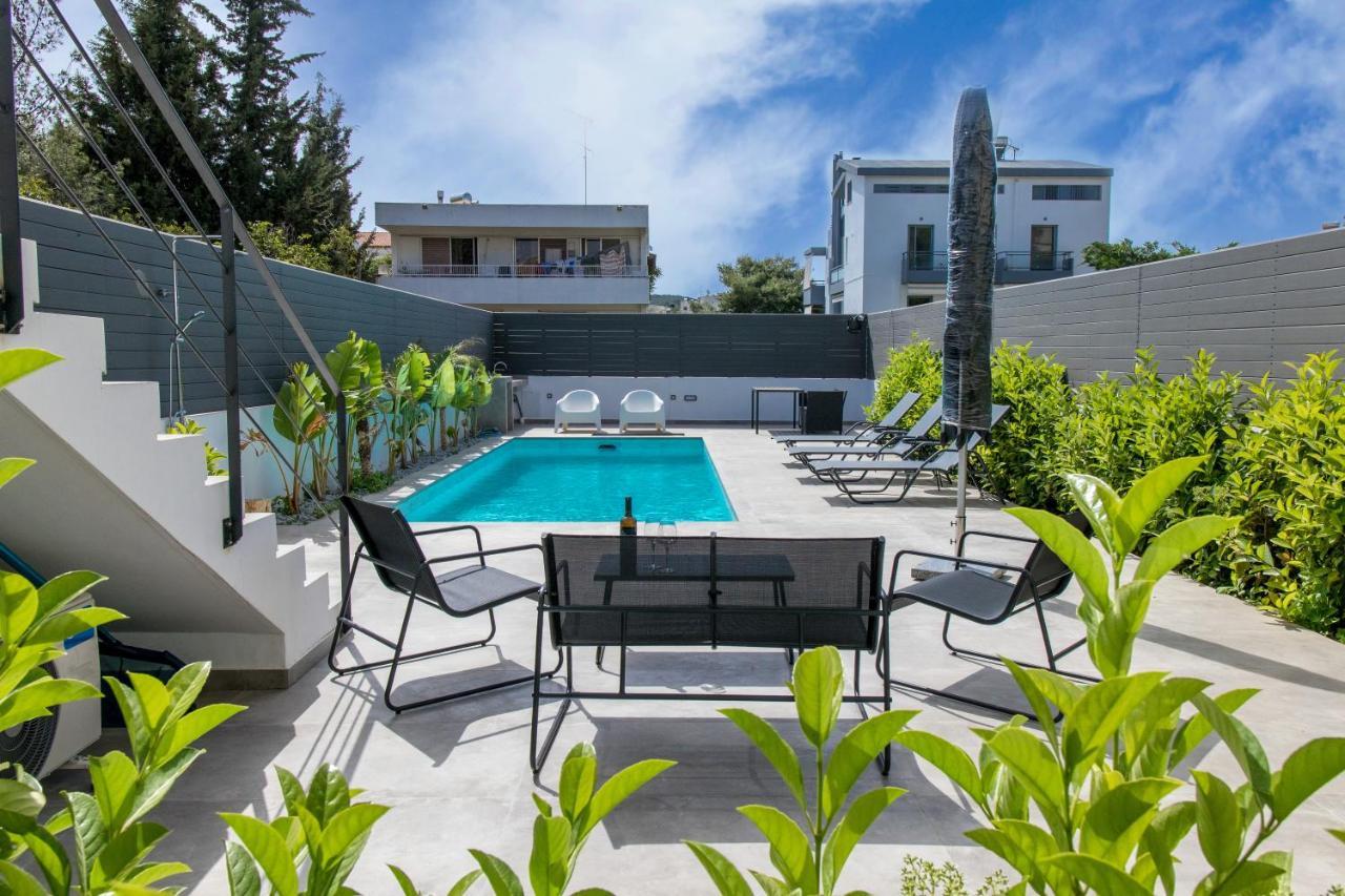 Pool Voula Apartment Close To Kavouri Beach By Cielo Homes Aten Exteriör bild
